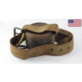 M2 60mm Mortar Muzzle Cap, Leather / Canvas *Good*