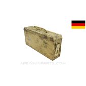 German WWII MG Ammo Can, Repainted *Fair*