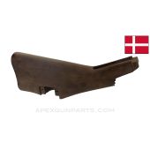 Madsen LMG Buttstock, No Finish, Wood, *NOS*