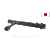 Japanese Type 38 Bolt Body, Stripped, Straight Handle, Blued, 6.5x50SR Arisaka *Good*