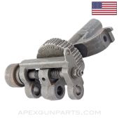 T&E Mechanism, Fits M2 Tripod, 1919 Browning .30, No Yoke Pin & Lock Lever *Good*