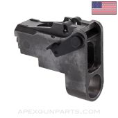 AK Rear Sight Block, Stripped w/ Lever, US Made, *Very Good*