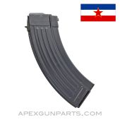 AK-47 Magazine w/Bolt Hold Open, 30rd Steel, ZASTAVA / Yugoslavia, 7.62X39 *NOS* 