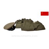 Soviet USSR Officer Parade Uniform Set, w/ Cap, *Very Good*