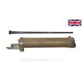 Vickers Machine Gun Smooth Barrel Jacket, Mostly Stripped, w/ Barrel and Gland, 28.5", .303 British *Good* 