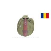 AK-47 Drum Magazine Pouch, 75rd, Romanian Military Issue *Good*