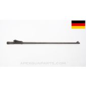 German Gewehr 98 Mauser Barrel Assembly, 29", w/ Lange Vizier Rear Sight, Blued, 7.92x57 *Fair*