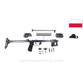 PPs-43 Parts Kit, w/ Trunnion & Top Folder Stock, Type 1.5 Demil, Polish, 7.62X25 *Very Good*