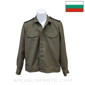 Bulgarian USSR Tank Cadet Uniform Top, Student Officer Rank, *Very Good*