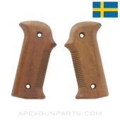 Swedish M1937/M1921 BAR Pistol Grip Set, Wood, *Very Good*