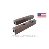 Thompson SMG Horizontal Foregrip, w/ Sling Swivel, 1/2 Inch Slot, Wood, *Good*