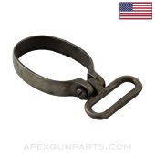 P14 / M1917 Enfield Rifle Lower / Rear Barrel Band with Sling Swivel, Remington *Good*