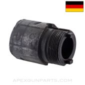 German MP-40 Front Receiver Stub, w/ Trunnion, Saw Cut, Waffen Marked *Good*