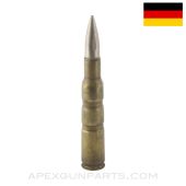 South American Contract Dummy Round, Mixed German MFG, 7x57 *Good*