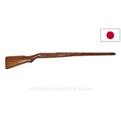 Japanese Type 99 Arisaka Sniper Stock, w/ Scope Mount Cutout, Chipped Nose, 40", Refinished *Good* 