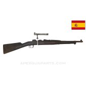 Spanish Model 1916 Mauser Short Rifle Parts Set, Demilled Trigger Guard, Early Type, 7x57mm *Fair*