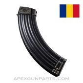 AK-47 Magazine, 40rd Steel, 7.62x39, Romanian Military Issue *Good* 