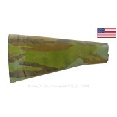 Colt AR-15 / M16A2 Buttstock, Z-Cote Painted, Polymer, Bulged Cleaning Compartment, *Poor*
