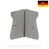 East German Walther PP "1001" Series Grips, No Screws, 7.65mm *Very Good*