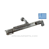 Greek Mannlicher M1895 Bolt Assembly, w/ Curved Handle, Complete, 6.5X53R *Good*