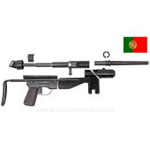 FBP M/948 Parts Kit, w/ Original Live Barrel & Trunnion, Collapsible Wire Stock, 9x19 *Very Good* 