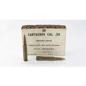 .30-06 Dummy Rounds (Rifle) - 20 in Box, *Good* 