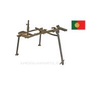 Madsen LMG Tripod, w/ Paddle Trigger, w/o front mounting collar, Green Painted, Portuguese *Good* 