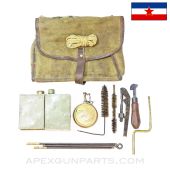Yugoslavian M53 / MG-42 Gunners Field Maintenance Kit in Canvas Pouch *Good* 