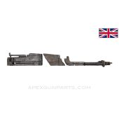 Bren MK1 Cut Receiver Section, Complete, w/ Rear sight, 4 Sections *Good* 