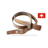 Swiss Schmidt-Rubin K31 Sling, Leather, *Good*
