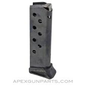 Walther PPK/s Magazine, 7rd, w/ Finger Ext, Blued, Mec-Gar, 7.65/.32 ACP *Fair*