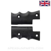 British #7 Bayonet Grip Panel Set, *Very Good*