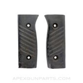 Israeli K98k Mauser Bayonet Grip Set, Black Plastic *Fair*