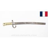Brazilian Comblain Rifle Tersen M1867 Sword Bayonet, Blade Length Modified to 16", No Scabbard, Belgian MFG *Fair* 