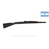 M1909 Argentine Mauser Cavalry Carbine Stock Set, 41.5", Repaired Handguard, Wood, *Good*
