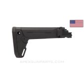 Magpul Zhukov-S™ AK-47/AK-74 Side Folding Stock, w/ Mount Screws, Black Polymer, 922(r) Compliant, *Very Good*