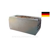 German WWII Machine Gun Service Box, Reichswehr Camouflage Painted, Waffen Marked *Fair*
