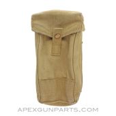 British 1937 Pattern BREN Magazine Pouch, Canvas *Good* 