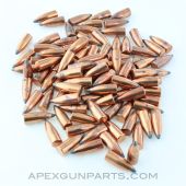 .30 Cal Soft Point Bullets (Rifle) - 125 Grain, 100 count, Stained *Unused* 