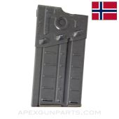 Norwegian G3/HK91 Magazine, 20rd, Aluminum, 7.62 NATO *Very Good* 