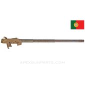 Madsen LMG Barrel, 23.25", w/ Barrel Extension Assembly and Bolt, Late w/ Half length Cooling Fins, Portuguese, 7.92x57 *Fair*  