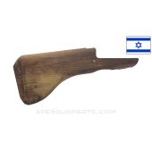 UZI Wood Buttstock, Stripped, Type 3, Quick Detach, *Good*