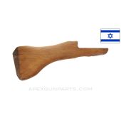 UZI Wood Buttstock, Stripped, Type 2, Quick Detach, Refinished *Good*