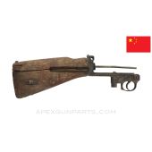 Chinese ZB30 Lower Assembly, w/ Wood Buttstock, *Poor* 