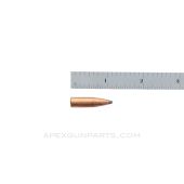 7mm Spitzer Soft Point Bullets (Rifle) - 140 Grain, Flat Base, .28" Diameter, Bag of 100