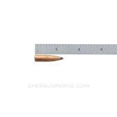 7mm (Rifle) - Spitzer Soft Point Bullets, 180 Grain, Flat Base, .30" Diameter, Bag of 100