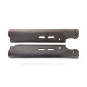 L1A1 Handguard Set, Cracked, Wood, Indian *Fair*