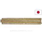 Japanese Type 92 Hotchkiss Feed Strip, 30rd, Brass, 7.7x58 *Fair* 