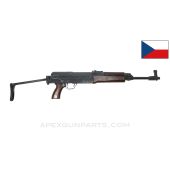Czech VZ-58 Display Gun, Non-Functional / Solid Metal Receiver and Folding Stock, Original Barrel, Grey *Very Good* 