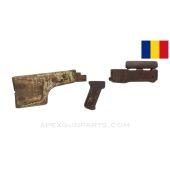 Romanian M1964 RPK Buttstock Set, No Hardware *Fair*